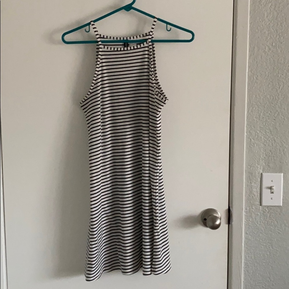 Short striped dress